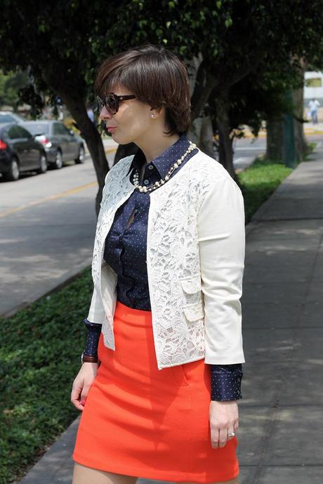 Mis Looks - Naranja y Azul