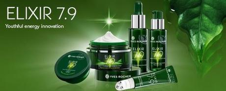 Nueva línea de cosméticos Elixir 7.9 de Yves Rocher + descuento