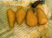 PERAS VINO DULCE microondas