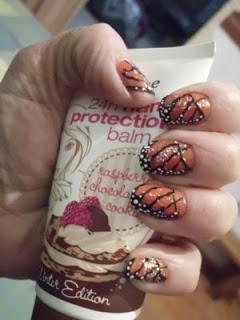 raspeberry chocolat and cookie hand protection balm