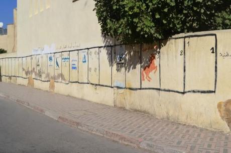 Calendarios islámicos pintados en las paredes de Fez