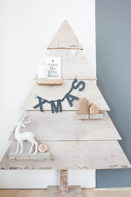 DECORACION NAVIDEÑA CON  MATERIALES NATURALES