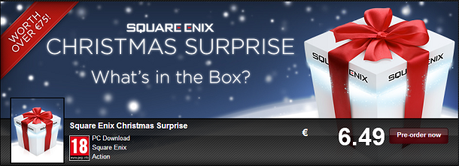 Squarenix se viste de papa noel para desvelar su caja sorpresa