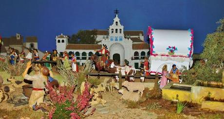 El belén rociero del Diario de Sevilla.