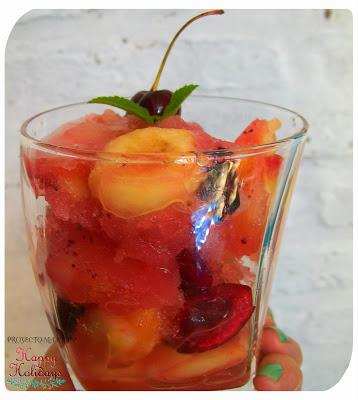 Receta: ensalada de frutas helada para soportar el verano!