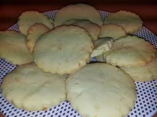 Galletas de mantequilla con mandarina