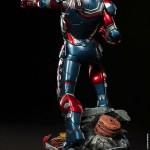 Figura de Iron Patriot de Iron Man 3 de Sideshow Collectibles
