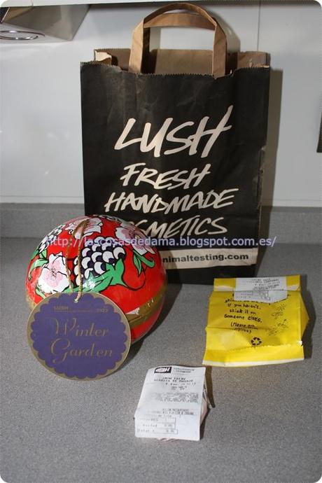 Compras navideñas en Lush