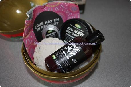 Compras navideñas en Lush