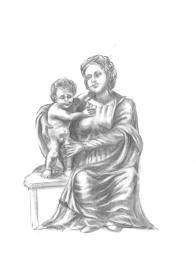 La Virgen del puchero / Madonna with pouting Child