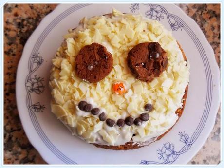 Bizcocho de harina de garbanzos