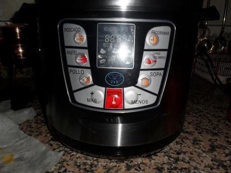 Bizcocho de harina de garbanzos