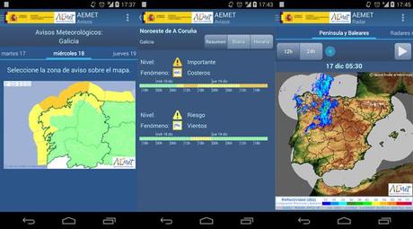7372d27c10d844d60d3f20e318e37a356 AEMET ya dispone de su aplicación del tiempo en Google Play