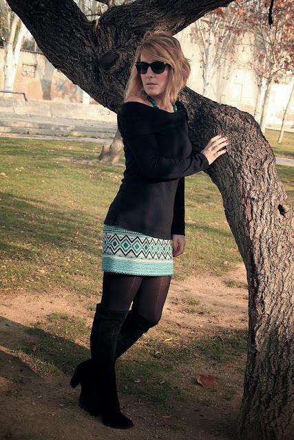 Faldas protagonistas de looks