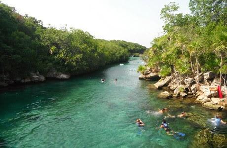playa, vacaciones, puentes, México.