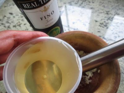 Gambones o langostinos al Jerez Olla GM