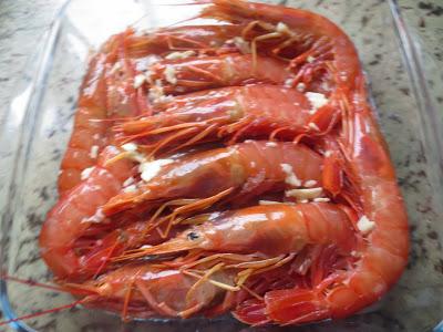 Gambones o langostinos al Jerez Olla GM