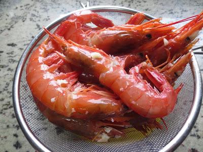 Gambones o langostinos al Jerez Olla GM