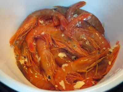 Gambones o langostinos al Jerez Olla GM