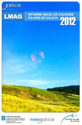 Informe sobre la calidad del aire en Galicia durante 2012