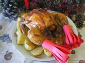 Pollo naranja patatas asadas