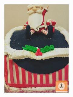 Tarta Navideña,  el mejor Red Velvet del mundo mundial ( terciopelo Rojo)