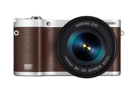 Samsung NX300 frontal