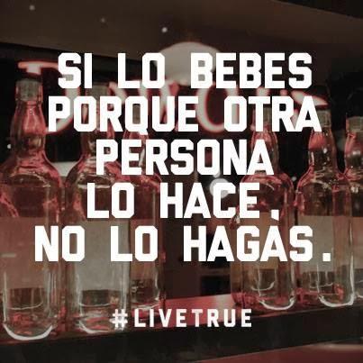 Se auténtico.Vive como tal #livetrue