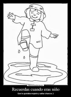 La Maternidad de la A a la Z: LL de LLUVIA