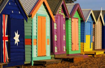 Las Beach Huts Rusticas en las Costas Europeas