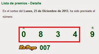 La nueva ganadora del Sorteo de Agradecimiento