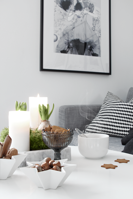 ELEGANTE DECORACION NAVIDEÑA NORDICA