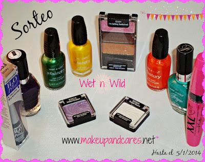 Sorteo de Navidad de un lote de productos de Wet n Wild