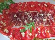 Carpaccio tomate ibéricos