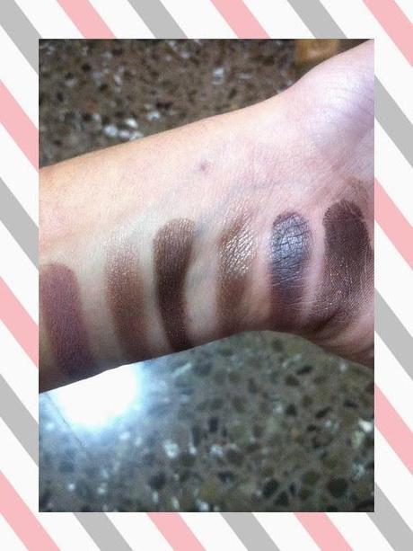 Naked 3 de Urban Decay (swatches)