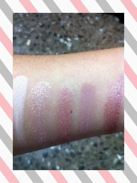 Naked 3 de Urban Decay (swatches)