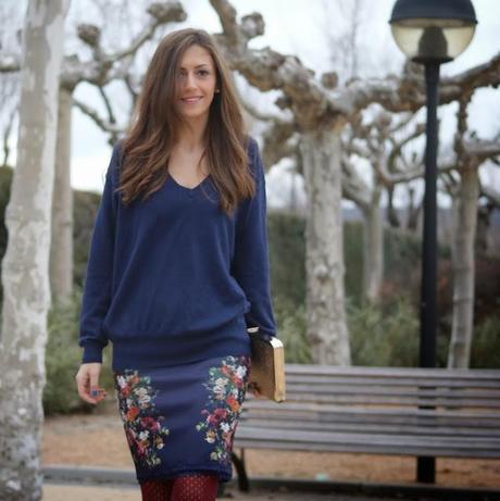 Midi Skirt for Christmas meal