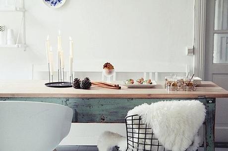 NAVIDAD: Misma mesa, dos decoraciones... Ah! Y receta!