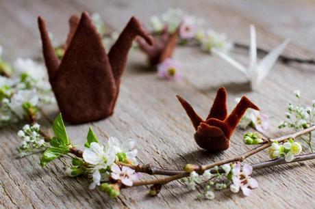 Grullas de galletas para sorprender en una fiesta