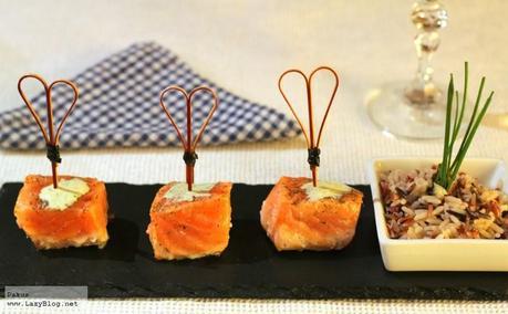 Tacos de salmón noruego de Hipercor a la unilateral