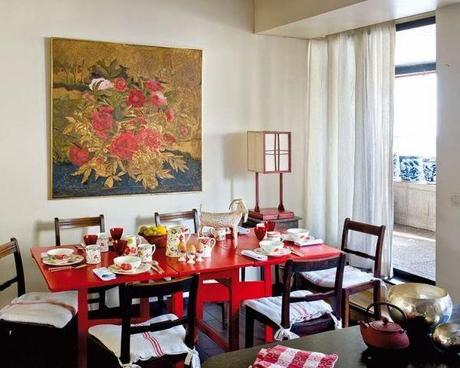 UN APARTAMENTO REBOSANTE DE VIDA Y COLOR