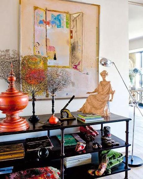 UN APARTAMENTO REBOSANTE DE VIDA Y COLOR