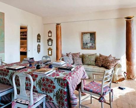 UN APARTAMENTO REBOSANTE DE VIDA Y COLOR