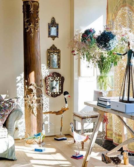 UN APARTAMENTO REBOSANTE DE VIDA Y COLOR