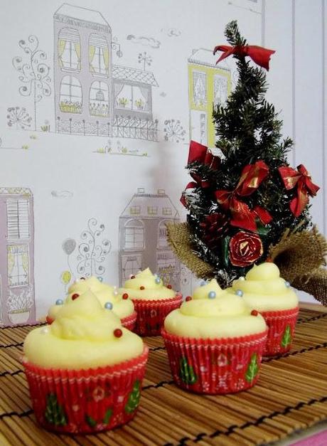 FELIZ NAVIDAD, CUP CAKES DE NARANJA, EL SABOR DE MI TIERRA