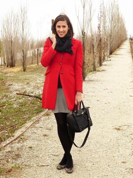 Abrigo Rojo en Navidad