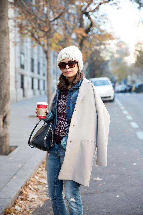 Beanie-Ripped_Jeans-Oversize_Coat-Outfit-Street_Style-22