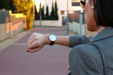 Navidad en gris y blanco roto