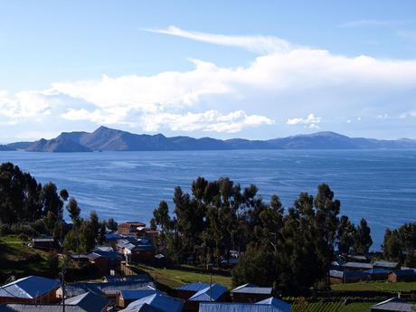 Vistas del lago desde Amantaní