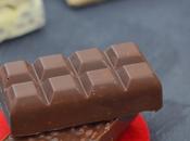 Turrones variados chocolate negro blanco